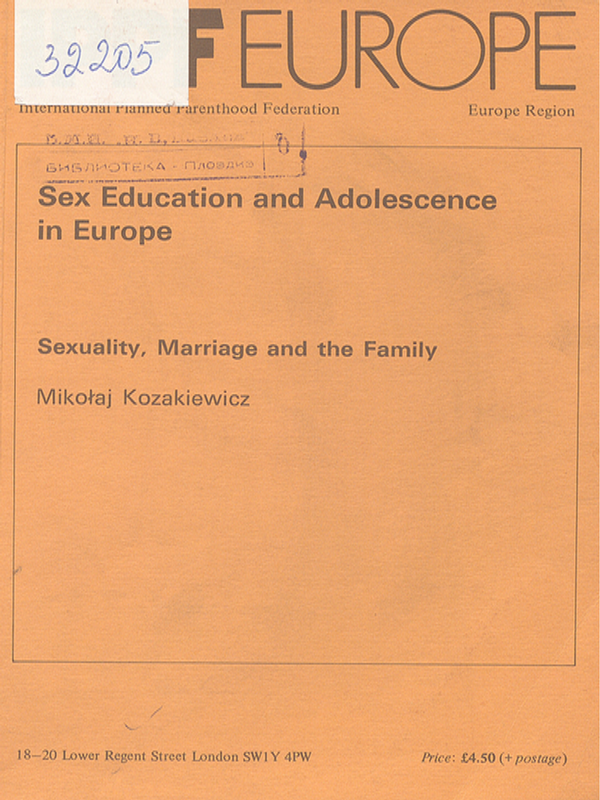 Sex education and adolescence in Europe