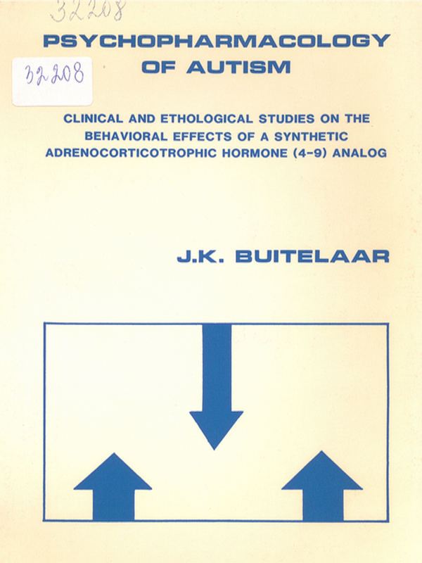 Psychopharmacology of autism. Clinical and ethological studies on the behavioral effects of a synthetic adrenocorticotrophic hormone (4-9) analog