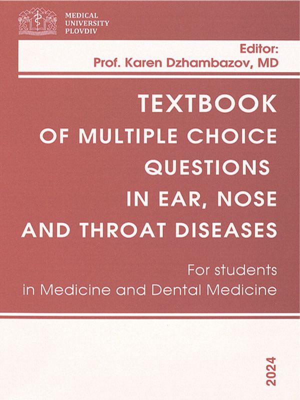 Textbook of multiple choice questions in ear, nose and throat diseases