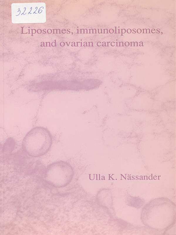 Liposomes, immunoliposomes, and ovarian carcinoma