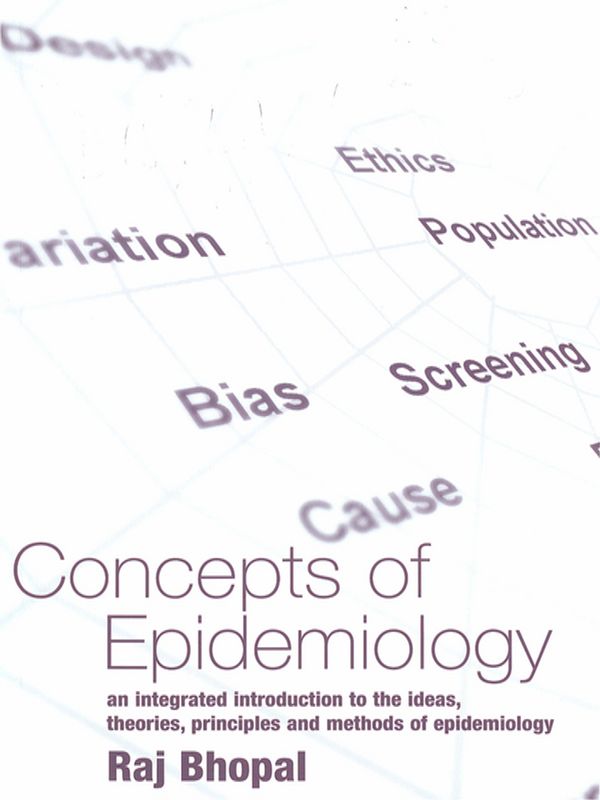 Concepts of epidemiology
