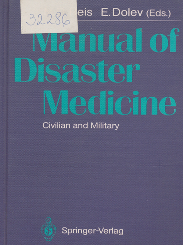 Manual of disaster medicine