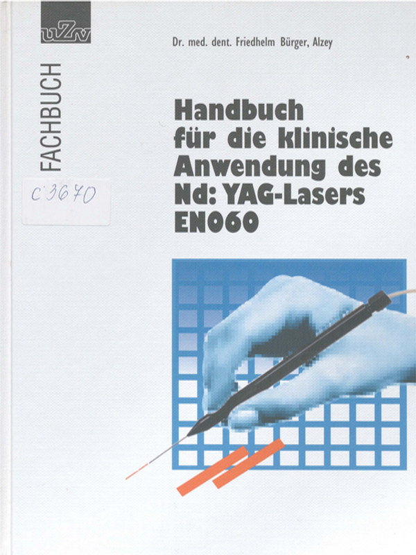 Handbuch fur die klinische Anwendung des Nd: YAG-Lasers EN 060