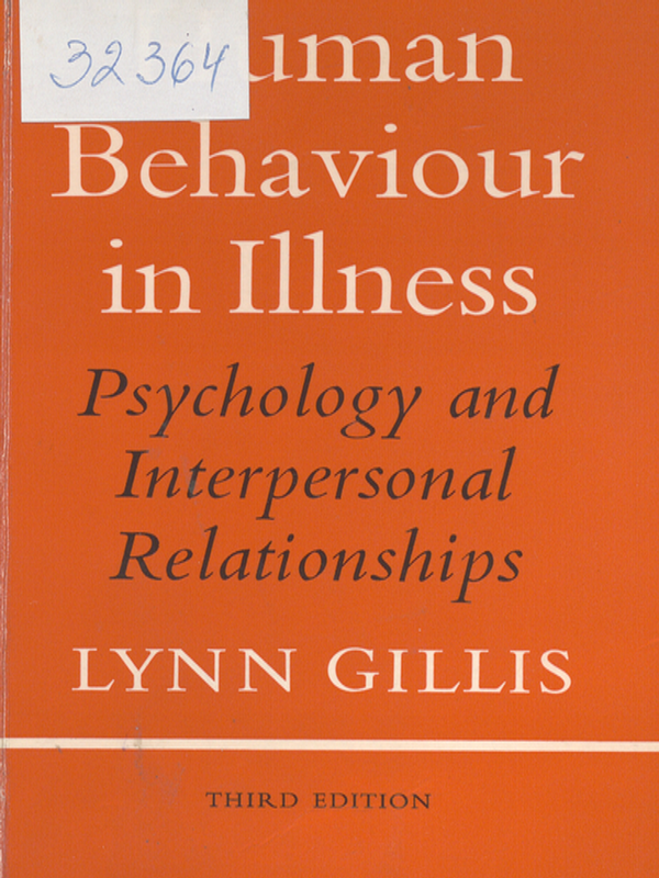 Human behaviour in illness