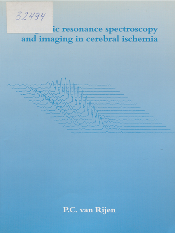 Magnetic resonance spectroscopy and imaging in cerebral ischemia