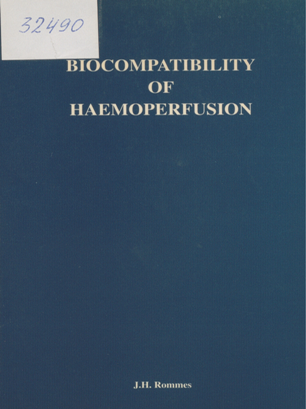 Biocompatibility of haemoperfusion