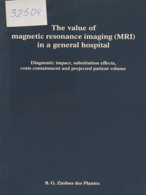 The value of magnetic resonance imaging (MRI) in a general hospital