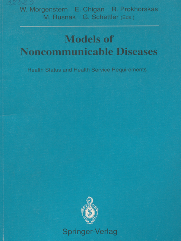 Models of noncommunicable diseases : Health status and health service requirements