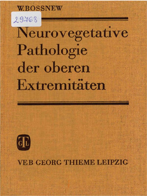 Neurovegetative Pathologie der oberen Extremitaten