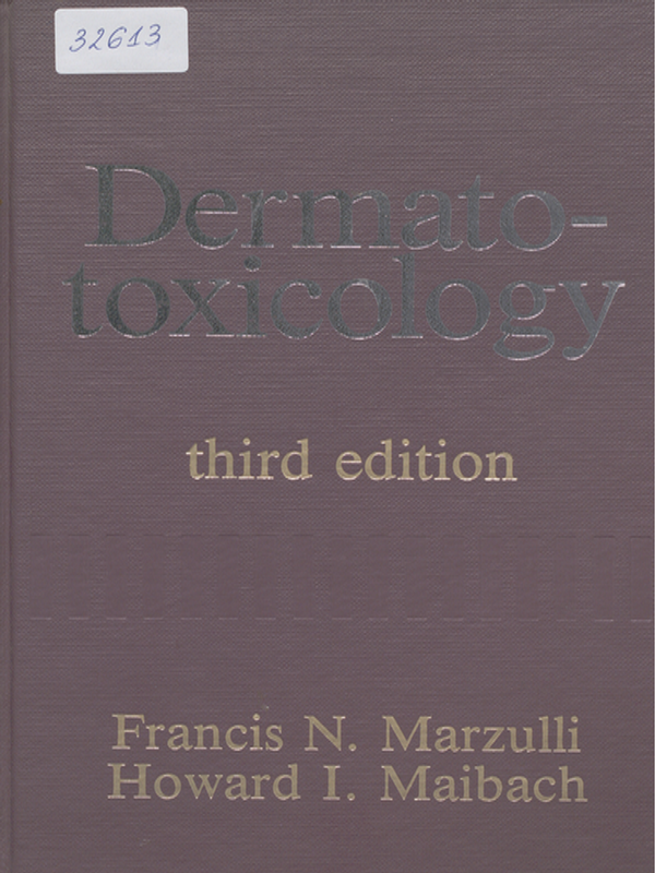 Dermatotoxicology