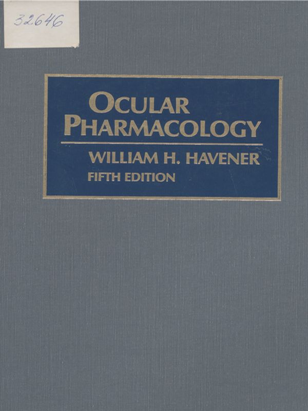 Ocular pharmacology