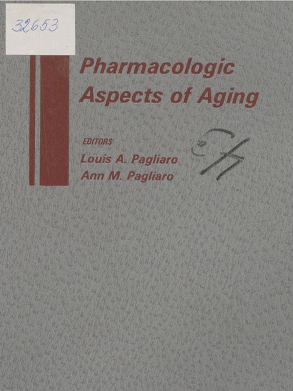 Pharmacologic aspects of aging
