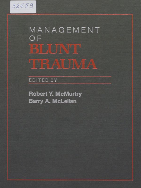 Management of blunt trauma
