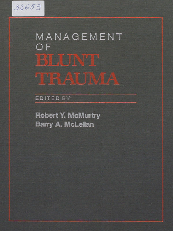 Management of blunt trauma