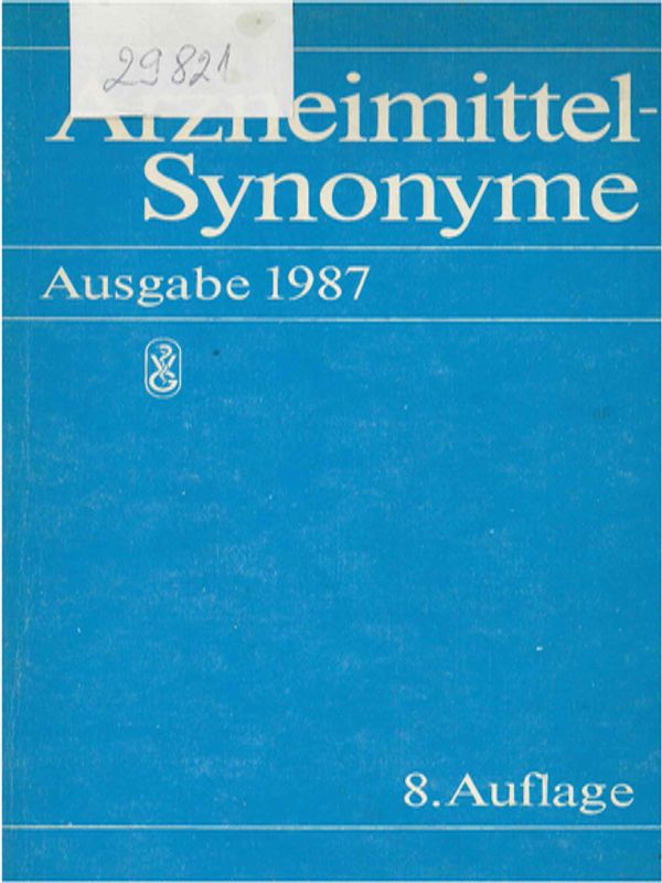Arzneimittel-Synonyme