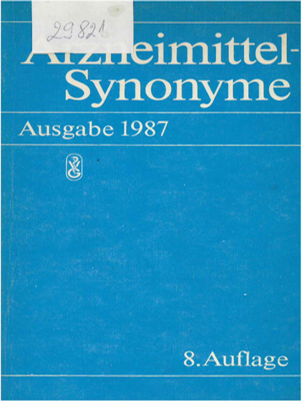 Arzneimittel-Synonyme