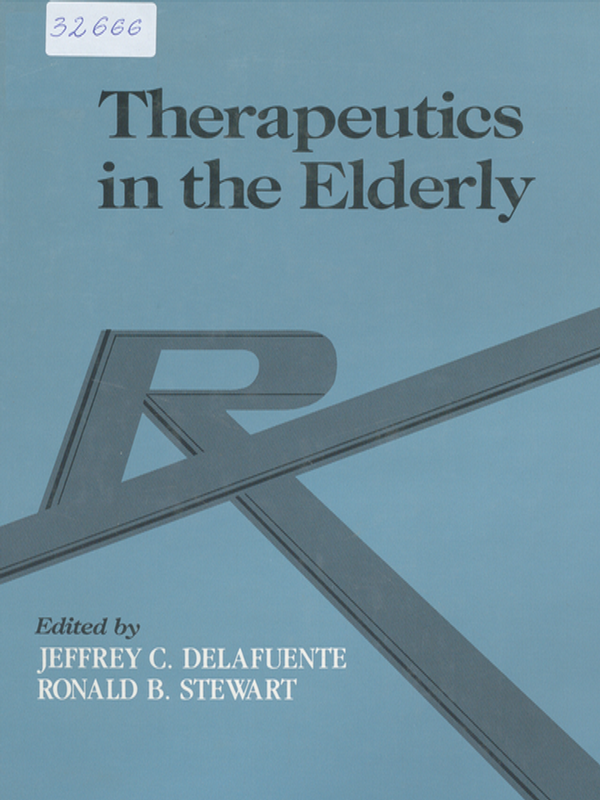 Therapeutics in the elderly