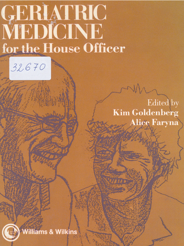 Geriatric medicine for the house officer