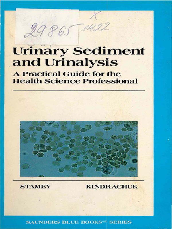 Urinary sediment and urinalysis