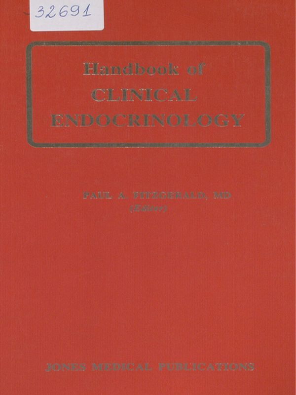 Handbook of clinical endocrinology