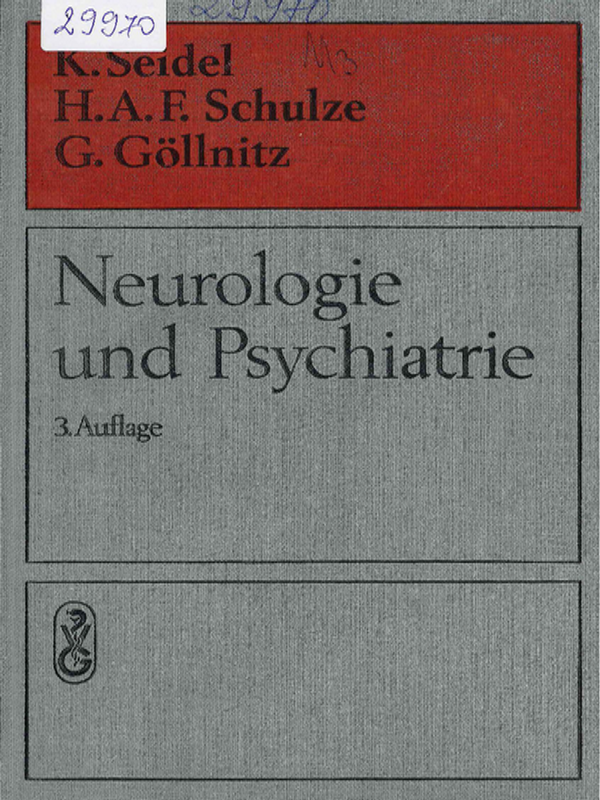 Neurologie und Psychiatrie einschliesslich Kinderneuropsychiatrie und gerichtliche Psychiatrie