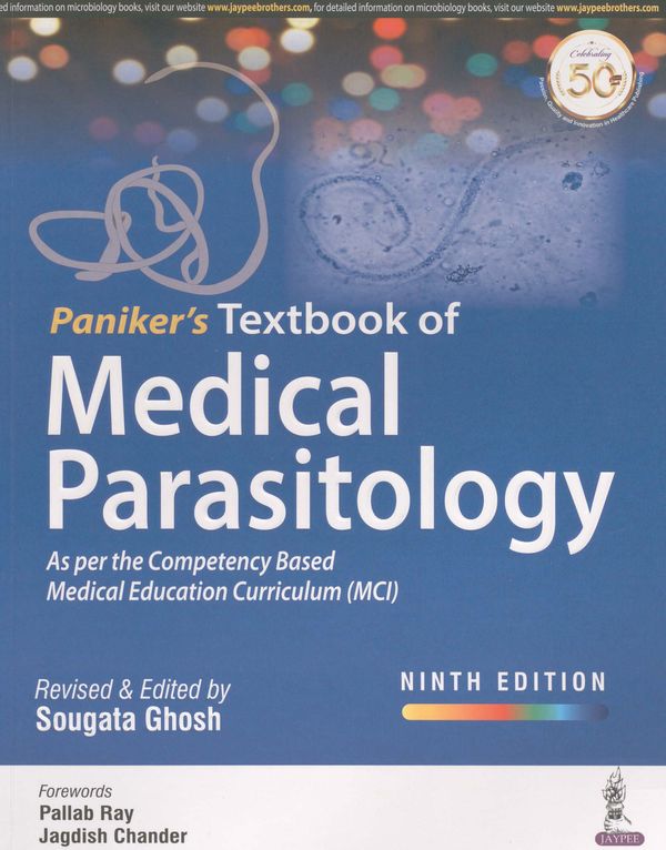 Paniker`s textbook of medical parasitology