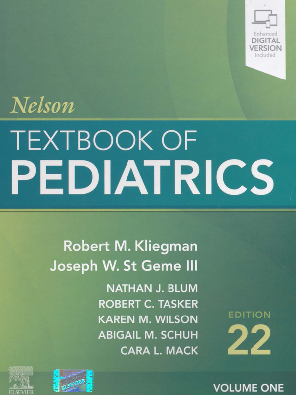 Nelson textbook of pediatrics