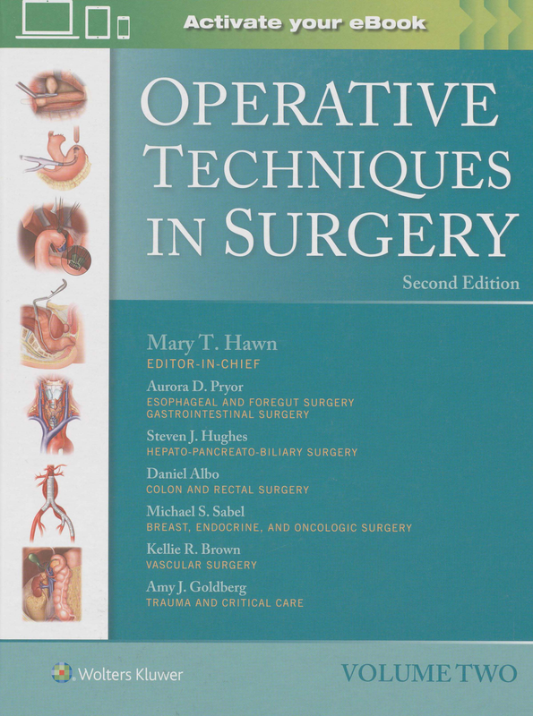 Operative techniques in surgery