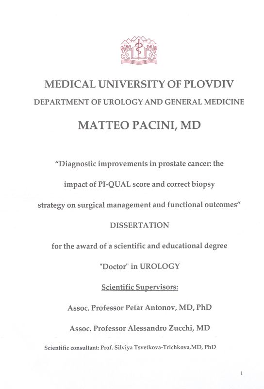 Diagnostic improvements in prostate cancer: the impact of PI-QUAL score and correct biopsy strategy on surgical management and functional outcomes