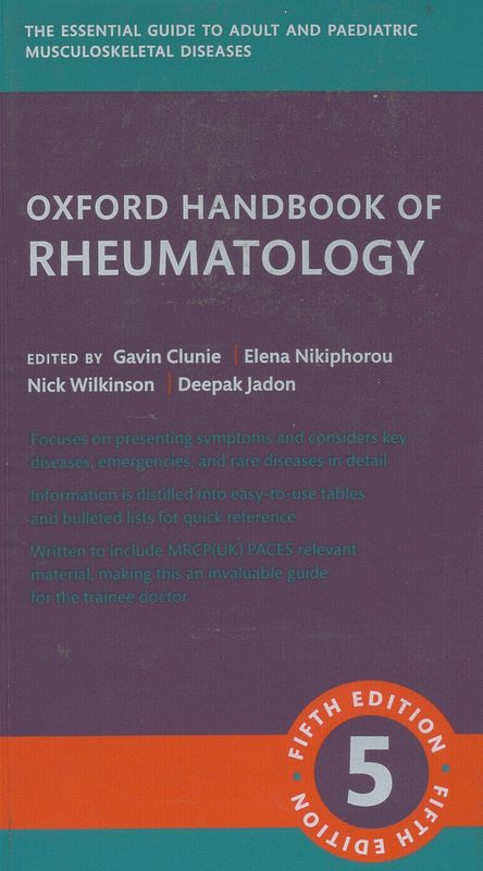 Oxford handbook of rheumatology