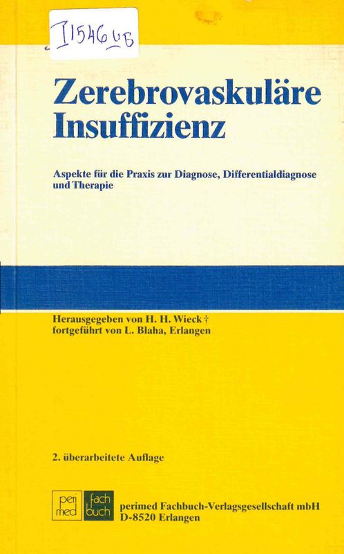 Zerebrovaskulare Insuffizienz